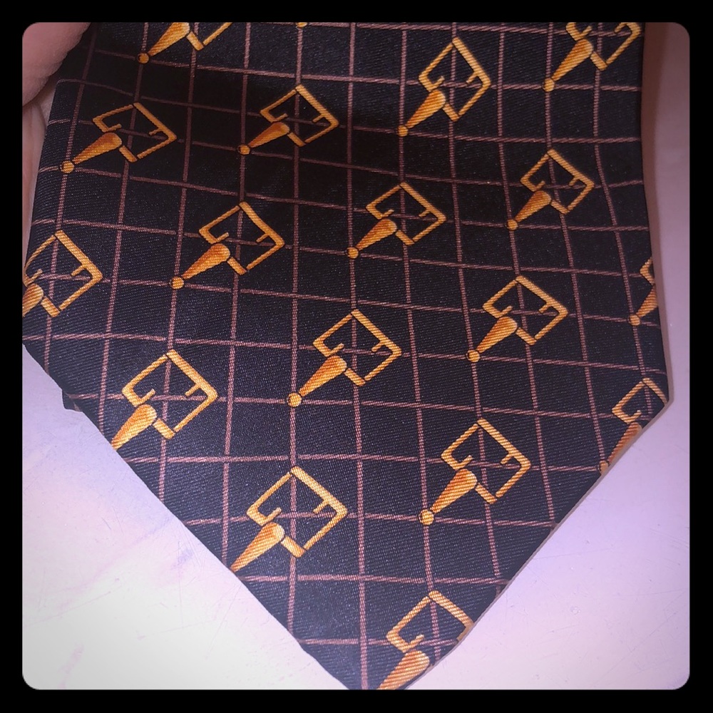 Fendi silk mens tie. Made in Italy. Excellent